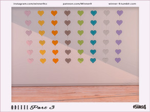 Sims 4 — Odette - Hanging decor heart by Winner9 — Hanging decor heart from Odette kidsroom part 3, you can find it easy