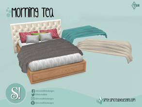 Sims 4 — Morning Tea Blanket by SIMcredible! — by SIMcredibledesigns.com available at TSR