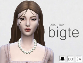 Sims 4 — Laila by bigte — - 24 swatches - hat Compatible - May need Get Together expansion pack
