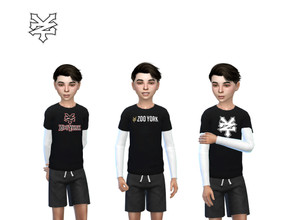 Sims 4 — Zoo York T Shirt For Child by AeroJay — - T-Shirt For |Child Only - Thank You For Downloading...Enjoy...