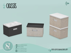 Sims 4 — Classis Box small by SIMcredible! — by SIMcredibledesigns.com available at TSR 3 colors variations