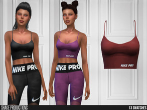 Sims 4 — 792 - Top by ShakeProductions — Brassiers 10 Colors