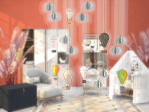 Sims 4 — Paterson Nursery Lightings by Onyxium — Onyxium@TSR Design Workshop Lighting Collection | Belong To The 2021