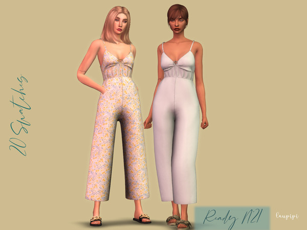 Sims 4 — Jumpsuit - OT435 by laupipi2 — Enjoy this new jumpsuit -New custom mesh, all LODs -Base game compatible -20