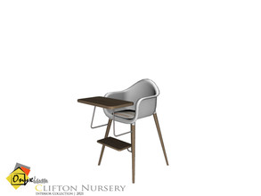 Sims 4 — Clifton Baby Dining Chair by Onyxium — Onyxium@TSR Design Workshop Nursery Collection | Belong To The 2021 Year