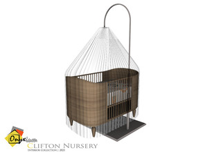 Sims 4 — Clifton Crib Mosquito Net by Onyxium — Onyxium@TSR Design Workshop Nursery Collection | Belong To The 2021 Year