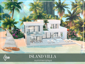 Sims 4 — Island Villa - gallery by Summerr_Plays — Private modern Island villa in the beautiful tropical Sulani. Perfect