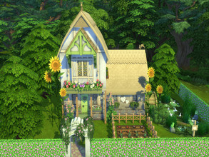 Sims 4 — Cottage (Fairytale) by susancho932 — A cozy cottage that reminds you of a fairytale princess story. Contains