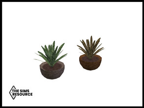 Sims 4 — Harmony and Hue Plant by seimar8 — Maxis match harmony and hue plant in Autumn tonal colours and rustic wood Get