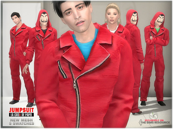 Sims 4 — Jumpsuit by BAkalia — Hello