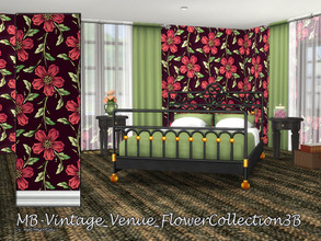 Sims 4 — MB-Vintage_Venue_FlowerCollection3B by matomibotaki — MB-Vintage_Venue_FlowerCollection3B romantic floral