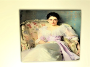 Sims 4 — Lady Agnew by John Singer Sargent by tupelohoney2008 — Painting of Gertrude Agnew by Sargent, painted in 1892.
