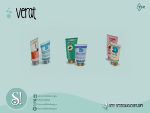 Sims 4 — Verat Lotions by SIMcredible! — by SIMcredibledesigns.com available at TSR 3 colors variations
