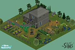 Sims 1 — Witch Shanty by CandyM@N — Halloween is over I know, I know... This is a little modification for the house of