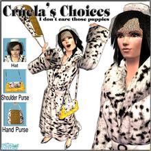 Sims 2 — Cruela's Choices by The T — Inspired by what Cruela Devils might do to those poor puppies. NONE of 101