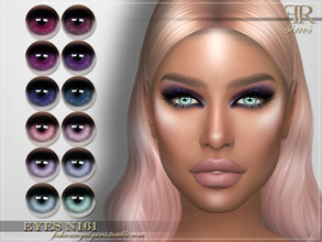 Sims 4 — Eyes N161 by FashionRoyaltySims — Standalone Custom thumbnail All ages and genders 12 color options HQ texture