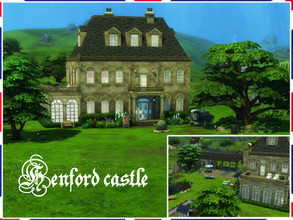 Sims 4 — Henford Castle (no CC) by Youlie25 — Sul Sul, Here is a little stone castle, first residence of the Royal