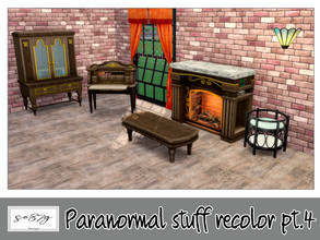 Sims 4 — Paranormal stuff pack recolor pt.4 by so87g — - Paranormal coffee table : cost: 200$, 3 colors, you can find it