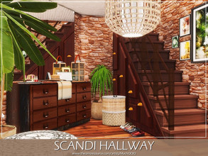 Sims 4 — Scandi Hallway by MychQQQ — Value: $ 10,080 Size: 8x6 