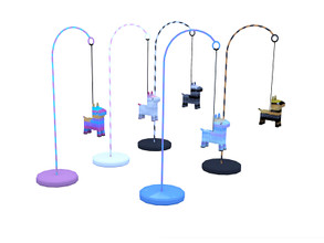 Sims 4 — [patreon] functional Pinata by PandaSamaCC — fully functional animated pinata, can be played by child sims. Once
