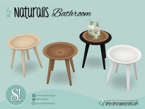 Sims 4 — Naturalis end table 2 by SIMcredible! — by SIMcredibledesigns.com available at TSR 4 colors variations