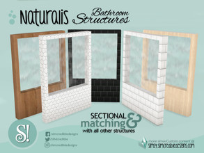 Sims 4 — Naturalis Structure Fountain by SIMcredible! — by SIMcredibledesigns.com available at TSR 4 colors + variations