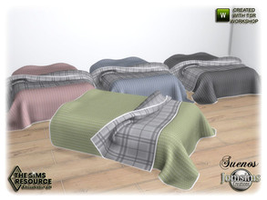 Sims 4 — Suenos bedroom blanket by jomsims — Suenos bedroom blanket