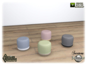 Sims 4 — Suenos bedroom puff by jomsims — Suenos bedroom puff
