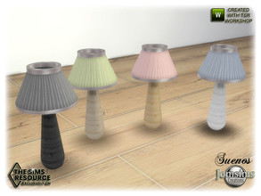 Sims 4 — Suenos bedroom table lamp by jomsims — Suenos bedroom table lamp