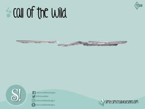 Sims 4 — Call of the wild ceiling lamp by SIMcredible! — by SIMcredibledesigns.com available at TSR 4 colors variations
