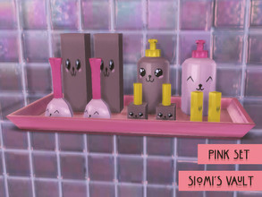 Sims 4 — Pink Bodycare by siomisvault — Because we worth it haha thanks for the support Siomi's Vault