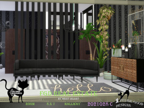 Sims 4 — FGD Room2021028 C by Merit_Selket — this modern, sophisticated Hallway is a warm welcome for every visitor, it