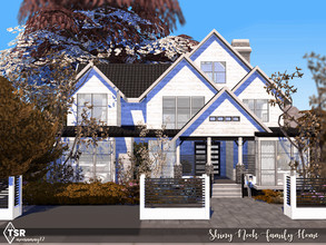 Sims 4 — Shiny Nook Family House by Moniamay72 — This is a family beautiful traditional house, two story home for a