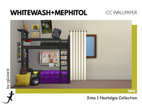 Sims 4 — Whitewash+Mephitol - Sims 1 Nostalgia Collection by cgLizard by cgLizard — Do you miss The Sims 1 iconic
