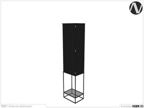 Sims 4 — Orlando Storage Cabinet by ArtVitalex — Bathroom Collection | All rights reserved | Belong to 2021