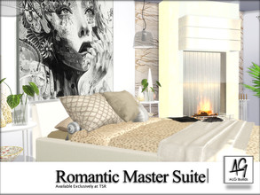 Sims 4 — Romantic Master Suite by ALGbuilds — A romantic master suite perfect for new or rekindling romance.