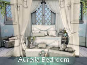 Sims 4 — Aurelia Bedroom / TSR CC Only by nolcanol — Aurelia Bedroom CC used! Please, read the Required section. Room:
