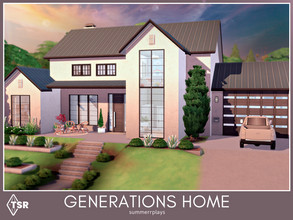 Sims 4 — Generations Home - gallery  by Summerr_Plays — This large family home, perfect for all generations, is located