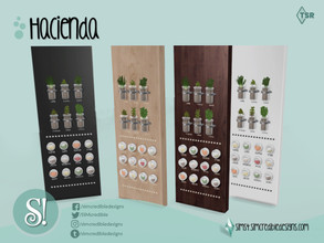 Sims 4 — Hacienda spice dispenser by SIMcredible! — by SIMcredibledesigns.com available at TSR 4 colors variations