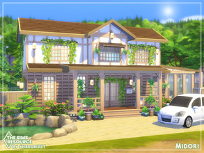 Sims 4 — Midori - Nocc by sharon337 — Midori is a 2 Bedroom 1 Bathroom family home. It's built on a 30 x 20 lot in Mt