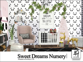 Sims 4 — Sweet Dreams Nursery  by ALGbuilds — Sweet Dreams Nursery - Room, is a cute baby room inspired by the cheeriness