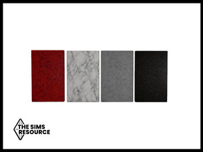 Sims 4 — Snowbird Marble Chopping Board by seimar8 — Maxis match marble chopping boards Cool Kitchen Stuff pack required