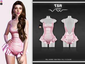 Sims 4 — FRILL LINGERIE BD585 by busra-tr — 10 colors Adult-Elder-Teen-Young Adult For Female Custom thumbnail