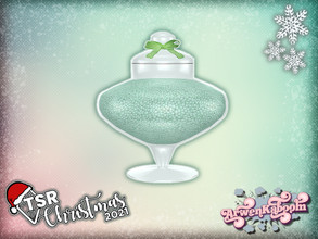 Sims 4 — TSR Christmas 2021 Colorful Christmas Deco - Jar 4 by ArwenKaboom — Base game Colorful Christmas clutter made