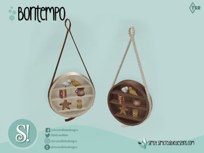 Sims 4 — Bontempo wall art shelves by SIMcredible! — by SIMcredibledesigns.com available at TSR 2 colors variations