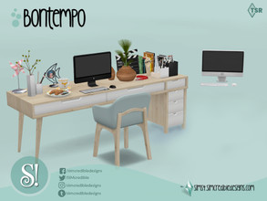 Sims 4 — Bontempo Computer by SIMcredible! — by SIMcredibledesigns.com available at TSR 2 colors variations