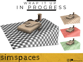 Sims 4 — TSR 2021 Christmas Collection - Wrap It Up - in progress by simspaces — Part of the Wrap It Up collection: You