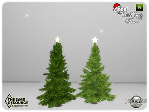 Sims 4 — TSR 2021 Christmas Collection country rae tree for table by jomsims — TSR 2021 Christmas Collection country rae