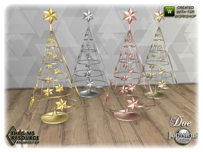 Sims 4 — Doe christmas living room noel tree by jomsims — Doe christmas living room noel tree