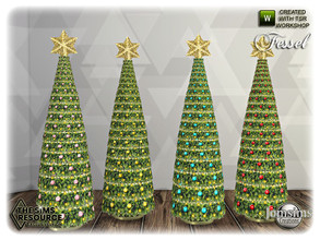Sims 4 — Fessel christmas tree by jomsims — Fessel christmas tree